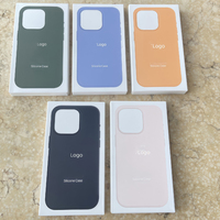Coque de téléphone magnétique en silicone liquide souple avec animation et emballage de vente au détail pour iPhone 17 16 15 14 Pro Max avec logo, coque arrière originale
