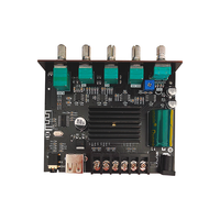 WUZHI AUDIO ZK-MT21S 2.1 canaux BT haut-parleur carte amplificateur Module de son Subwoofer Mid Treble Support APP