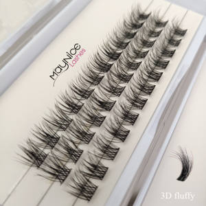 ขนตาปลอมแบบมิงค์เทียม ขายส่ง หลายแบบ ขนาด 8-25 มม. สำหรับต่อขนตาเองที่บ้าน แบบ 3 มิติ - Product Image 4