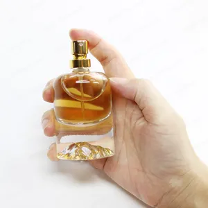 Benzersiz lüks Vintage cam 30ml 50ml 100ml boş parfüm yağı şişeleri arap tarzı kadınlar ve kozmetik için erkek parfümü şişe