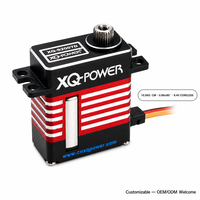 XQ-POWER XQ-S2007D 10.5kg Micro Servo Numérique Sans Noyau Étanche Haute Vitesse Boîtier Tout Aluminium 8.4V pour Hélicoptère et Avion RC