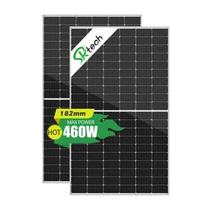 Sunway Eu Zwarte Zonnepanelen 445W 450W 455W 460W Smart Micro Zonne-Energie Systemen Tuv Ce Solar Pv Module