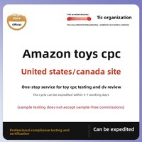 Vêtements et jouets pour enfants certifiés Amazon TIC, CPC, CE-EN71, SOR, UKCA, ASTM F963, CPSIA