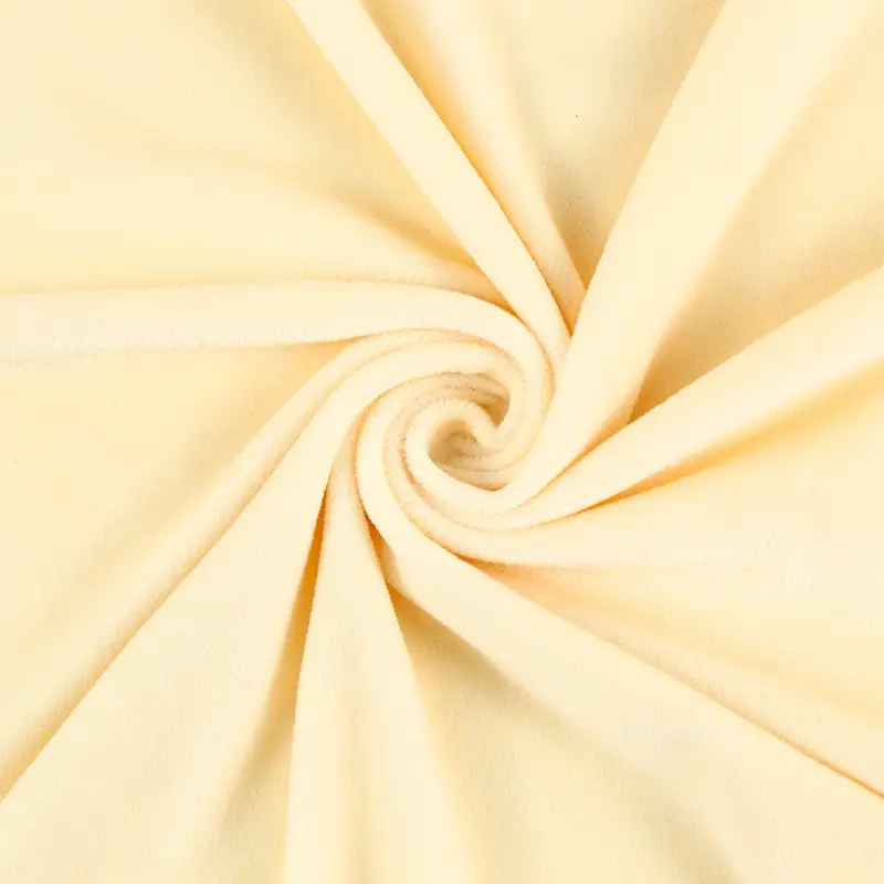 Tessuto di flanella tessile Burnout all'ingrosso con stampa personalizzata in poliestere 100% ecologico