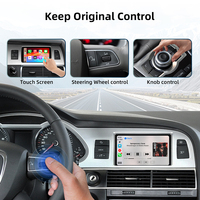 Adaptateur Carplay OEM pour AUDI 2009-2015 Rhythm Windows Viknav System Android Multimedia Car Decoder Interface Wireless LVDS