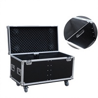 Flight case pour câbles, armoire de transport audio, flight case d'exposition, boîte pour équipement de performance, boîte pour articles divers, en alliage d'aluminium