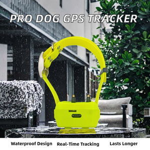 Gooxota IK122T Pro מכשיר איתור <span class=keywords><strong>GPS</strong></span> מתקדם לכלבים עם GPRS 4G, אימון הלם, 9 רמות, עמידות למים IP68, אזעקת סוללה חלשה, מתכת - Product Image 2