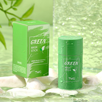 Masque en stick de boue à la glycérine et vitamine E, marque privée, hydratant, éclaircissant, nettoyant, contrôle du sébum, exfoliant, masque en stick à la rose