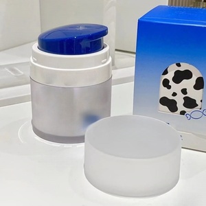 Barattolo per pompa Airless cosmetico in plastica vuota di lusso per <span class=keywords><strong>crema</strong></span> da 30 ml di dimensioni Travel Skincare contenitore Airless pompa vasetto per <span class=keywords><strong>crema</strong></span> viso - Product Image 4