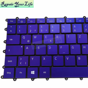 Teclado Alemán Retroiluminado GR GE para Laptop Samsung Galaxy Book Flex NP930QCG-K02CN NT930QCG NSK-87ABN XR-8400W, Nuevo Teclado <span class=keywords><strong>QWERTZ</strong></span> - Product Image 4