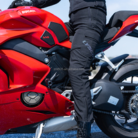 Pantalon de moto pour femme, en polyester, imperméable, coupe-vent, respirant, séchage rapide, design racing