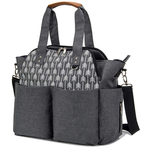 Bolsa de fraldas portátil, de alta qualidade, portátil, para mensageiro, à prova d' água, organizador de carrinho de bebê, bolsa de fraldas de bebê - Product Image 1