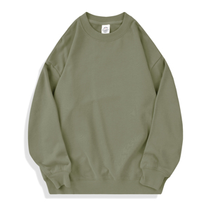 Sweat-shirt unisexe en coton tricoté à col rond, coupe classique, en molleton doux, personnalisable avec logo, décontracté et basique pour l'automne - Product Image 1