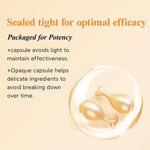 OEMアンチエイジング<span class=keywords><strong>Vit</strong></span> <span class=keywords><strong>E</strong></span>オイルスキンケアセラムナイアシンアミド<span class=keywords><strong>Vit</strong></span> Cスーパーフェイスカプセル女性用しわ低減モイスチャライザー - Product Image 4