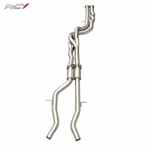 ท่อไอเสียกลางแบบ Z ท่อขนาดเท่ากัน คุณภาพเยี่ยม สำหรับ BMW M3/M4 F80/F81/F82/F8X S55 3.0T ปี <span class=keywords><strong>2014</strong></span>-  ทำจากสแตนเลสสตีล เพิ่มประสิทธิภาพการระบายไอเสีย - Product Image 1