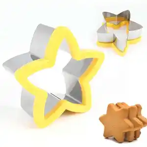 Cake Decorating Tools Fondant Cutters Embosser And Cutter Christmas 3D Cartoon Cookie Mold Biscuit Cutter