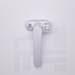 침실 및 욕실 용도를위한 현대 액세서리 알루미늄 합금 창 손잡이 좌우 여닫이 나사 유형 - Product Image 1