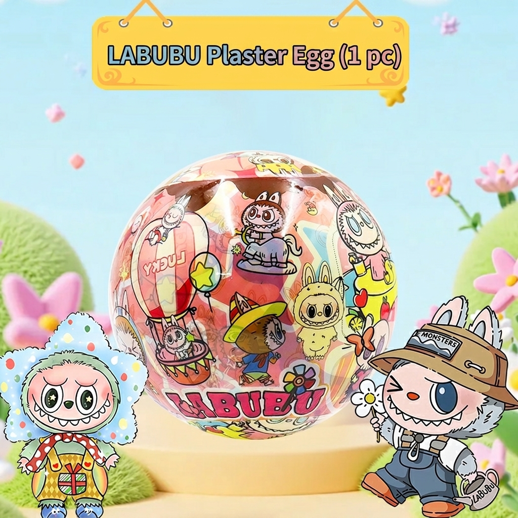 LUbubu Gypsum Graffiti Gashapon Egg