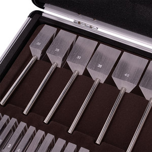 Kit de barres de prismes optiques ophtalmiques HLS-22 avec poignée en acier inoxydable - Product Image 2