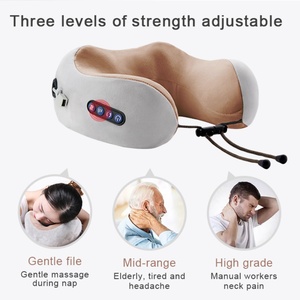 Portable Vertebra Massager Waist <b>Back</b> Kneading Instrument Household Protector Neck Trapezius Relief Neck Massager Pillow - Product Image 3