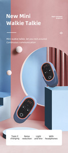 Mini <span class=keywords><strong>Walkie</strong></span> <span class=keywords><strong>Talkie</strong></span> hai cách phát thanh dài phạm vi nhà hàng <span class=keywords><strong>Walkie</strong></span> <span class=keywords><strong>Talkie</strong></span> tiệm tóc có sức mạnh của 0.5 Wát khoảng cách lên 3km - Product Image 3