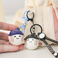Porte-clés de baseball - Pendentif créatif et mignon pour sac, accessoire sur le thème du sport et cadeau original