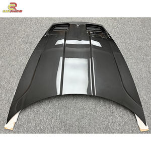 Capó delantero de fibra de carbono estilo Tehart para Porsche Carrera 992 Turbo S 2020-2023, cubierta de motor, piezas de coche - Product Image 3