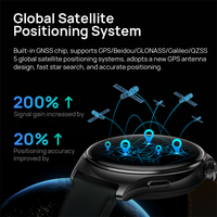 Montre connectée Mibro Watch Lite 3 Pro Global Edition de haute qualité, écran AMOLED de 1,32 pouce, GPS, étanche 5ATM, montre connectée élégante