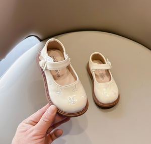 Zapatos de Vestir de Princesa para Niñas, con Flores y Suela Suave, Bordados con Conejos, para Primavera - Product Image 4