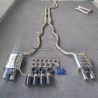 DZ für BMW 640i F06 N55 Edelstahl Catback Auspuffklappe mit Kabelloser Fernbedienung Performance Autoteile