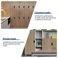 Serrure électronique intelligente BLJ au design moderne pour armoire, avec empreinte digitale, sans clé, pour meuble en bois et rangement