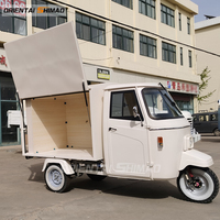 Tricycle électrique chinois, petite remorque à hot-dogs, camion de vente ambulante, camion rapide, camion de crème glacée mobile, chariot de nourriture à vendre