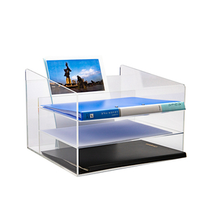 Organizador de Maquillaje y Cosméticos con Estantes Acrílicos de Diseño para Mostrador - Product Image 4