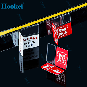 Supermarket Shelf Wobbler <b>Plastic</b> hang Retail Shelf Wobbler With Adhesive <b>Tape</b> - Product Image 2