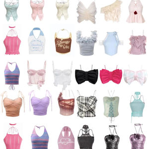 Débardeurs pour femmes en tissu tissé, écologiques, doux, confortables, longueur standard, tendance, personnalisables, vente en gros à prix abordable - Product Image 1