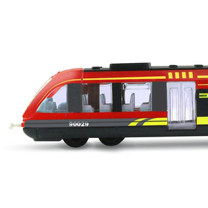 Mini tren de simulación, juguetes de aleación de alta velocidad, vehículos de juguete, modelo de Metro deslizante, regalo educativo para niños, regalo de Navidad - Product Image 4