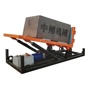 Nouvel équipement de manutention d'objets pour usine de fabrication CE : Machine de retournement hydraulique, inclinateur de bobines, plateforme inclinable - Product Image 1