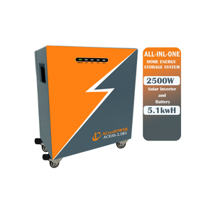 Hệ thống năng lượng mặt trời tích hợp <span class=keywords><strong>Solar</strong></span> Bank Power 5000WH 5kWH dùng cho gia đình, pin Lithium Ion 48v 51.2v, công suất đầu ra 2500W - Product Image 2