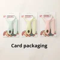 Fruitmes Tweedelige set Handmatig roestvrij staal Multifunctioneel opvouwbaar handvat Meloenschiller Fruitschraper