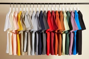 T-shirt pour homme en coton doux uni à manches courtes avec impression personnalisée, tee-shirt vierge pour les commandes en gros - Product Image 4