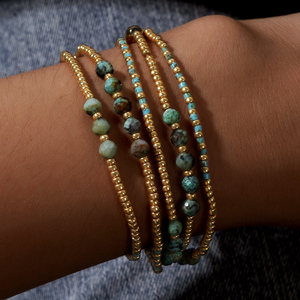 Pulseras Artesanales <span class=keywords><strong>de</strong></span> Cuentas <span class=keywords><strong>de</strong></span> <span class=keywords><strong>Abeto</strong></span> Africano Ximang Bohemia <span class=keywords><strong>de</strong></span> 4 mm, Nuevas Pulseras <span class=keywords><strong>de</strong></span> Perlas para Mujer y Hombre - Product Image 1