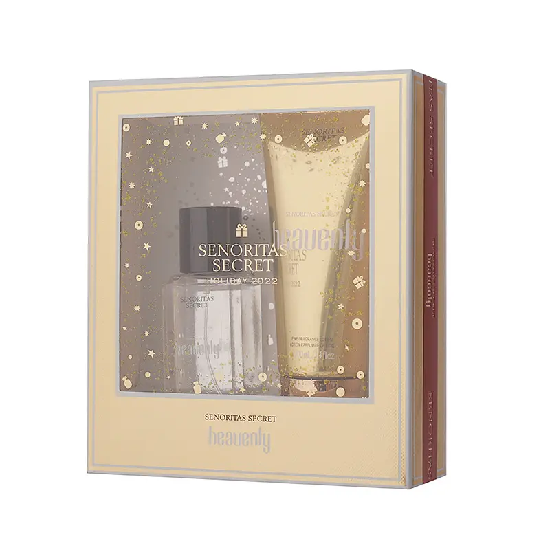 Lotion pour le corps avec parfum pour femmes très vendue Coffret cadeau de brume corporelle de style victorien pour femmes