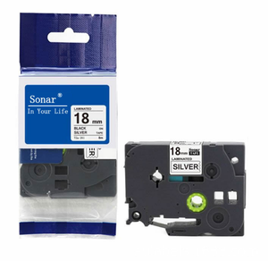 Venta al por mayor negro sobre oro 18mm etiqueta cinta <span class=keywords><strong>de</strong></span> cassette para la cinta <span class=keywords><strong>de</strong></span> <span class=keywords><strong>máquina</strong></span> <span class=keywords><strong>de</strong></span> <span class=keywords><strong>escribir</strong></span> manual <span class=keywords><strong>de</strong></span> la TZ2-241 - Product Image 1