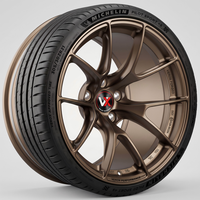 Jantes en alliage forgé sur mesure VeroX 15-22 pouces 5x114.3 5x120 pour BMW Tesla Model 3 Y Toyota Supra Audi RS3 Jante 20 pouces