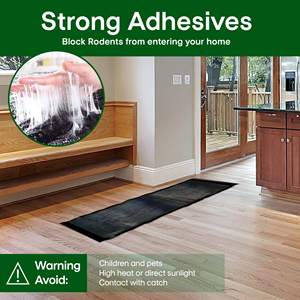 Trampa de <span class=keywords><strong>Pegamento</strong></span> Plegable <span class=keywords><strong>para</strong></span> Ratones <span class=keywords><strong>Grandes</strong></span>, Tablas Adhesivas Súper Potentes, Eliminación Efectiva de Ratones en Interiores - Product Image 2