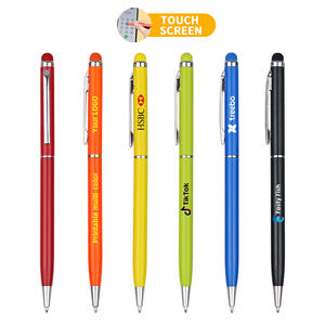 Nuevo diseño Stylus Pen Touching Electric Screen Bolígrafo de metal para promoción - Product Image 2