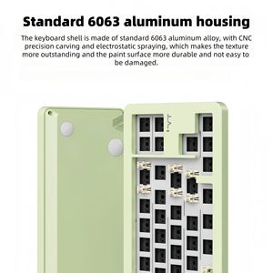 Vter jeet65 e-Sports 65 bố trí Bàn Phím Cơ Hợp kim nhôm chơi game tùy chỉnh ba chế độ - Product Image 2