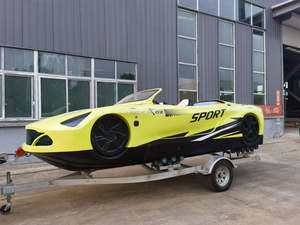 新しい高級スマート水上スーパーカーモーターボートジェットスキーボート船船外機エンジン付き - Product Image 5