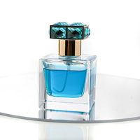 Best-seller - Flacon de parfum transparent avec logo personnalisé et boîte - 30 ml, 50 ml, 100 ml - Emballage de parfum de luxe