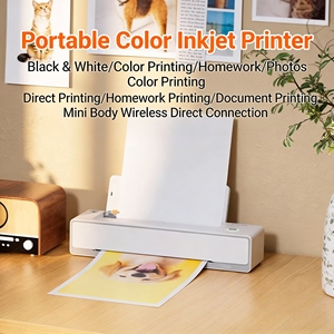Impresora Portátil Compacta a Color de Bajo Costo, Mini Impresora Móvil para Múltiples Dispositivos con WiFi Directo para Teléfono y Computadora Portátil - Product Image 3